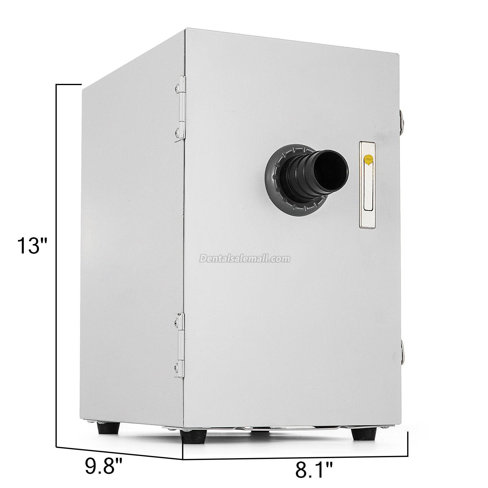 JT-26 370W Professional Dental Lab Single-Row Dust Collector Vacuum Cleaner Machine image 3
