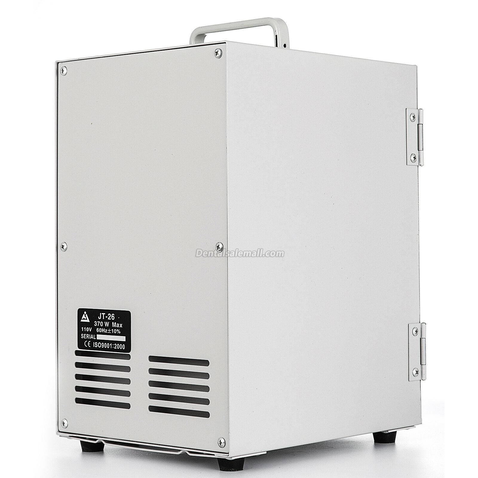 JT-26 370W Professional Dental Lab Single-Row Dust Collector Vacuum Cleaner Machine image 6