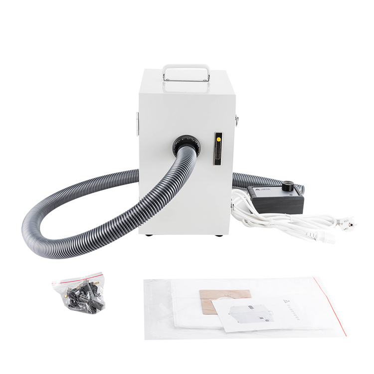 JT-26 370W Professional Dental Lab Single-Row Dust Collector Vacuum Cleaner Machine image 2