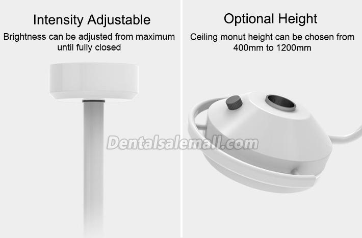 KWS 36W Ceiling Mounted Professional Dental LED Light Oral Operatory Lamp Exam Surgical Light KD-2012D-3C image 6