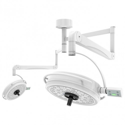 KWS KD-2072B-2 216W Two Headed Ceiling LED Surgical Exam Light Lamp for Professional Use image 1