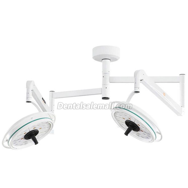 KWS KD-2072B-2 216W Two Headed Ceiling LED Surgical Exam Light Lamp for Professional Use image 4