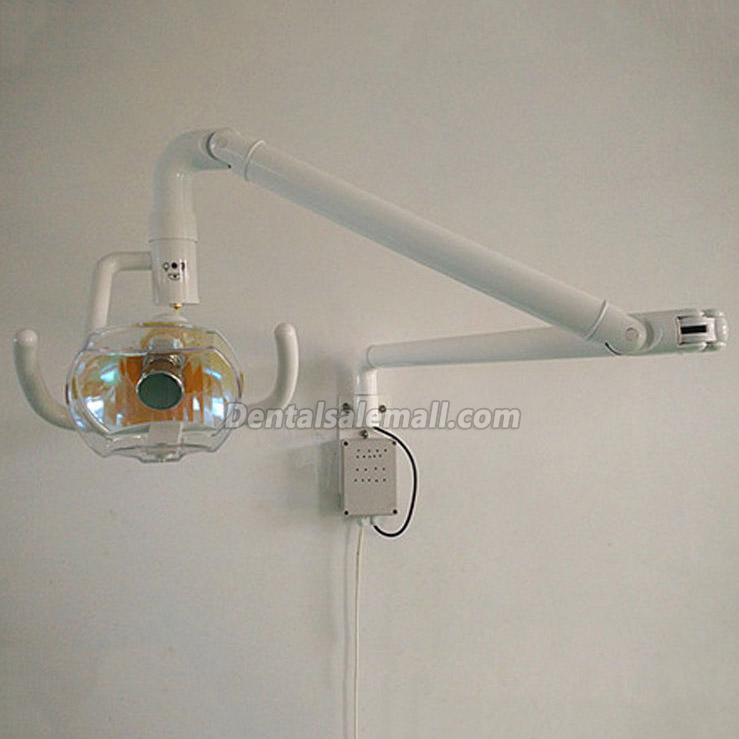 50W Wall Hanging Professional Dental Medical Oral Halogen Light Lamp with Arm Cold Light image 8