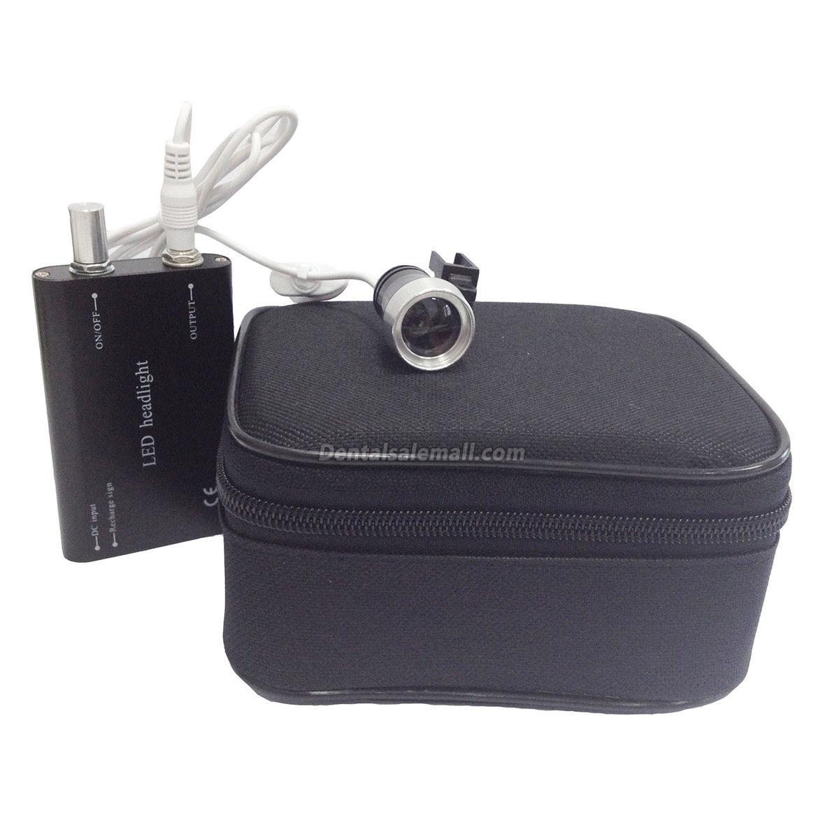 Portable Clip-on LED Head Light Lamp, Compatible with Dental Clinical Medical Binocular Loupes image 5
