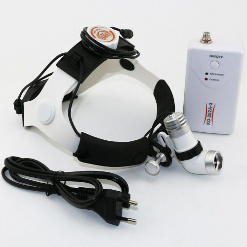 KWS Professional Dental Surgical Headlight Medical Headlamp AC/DC 3W LED KD-202a-3 image 1