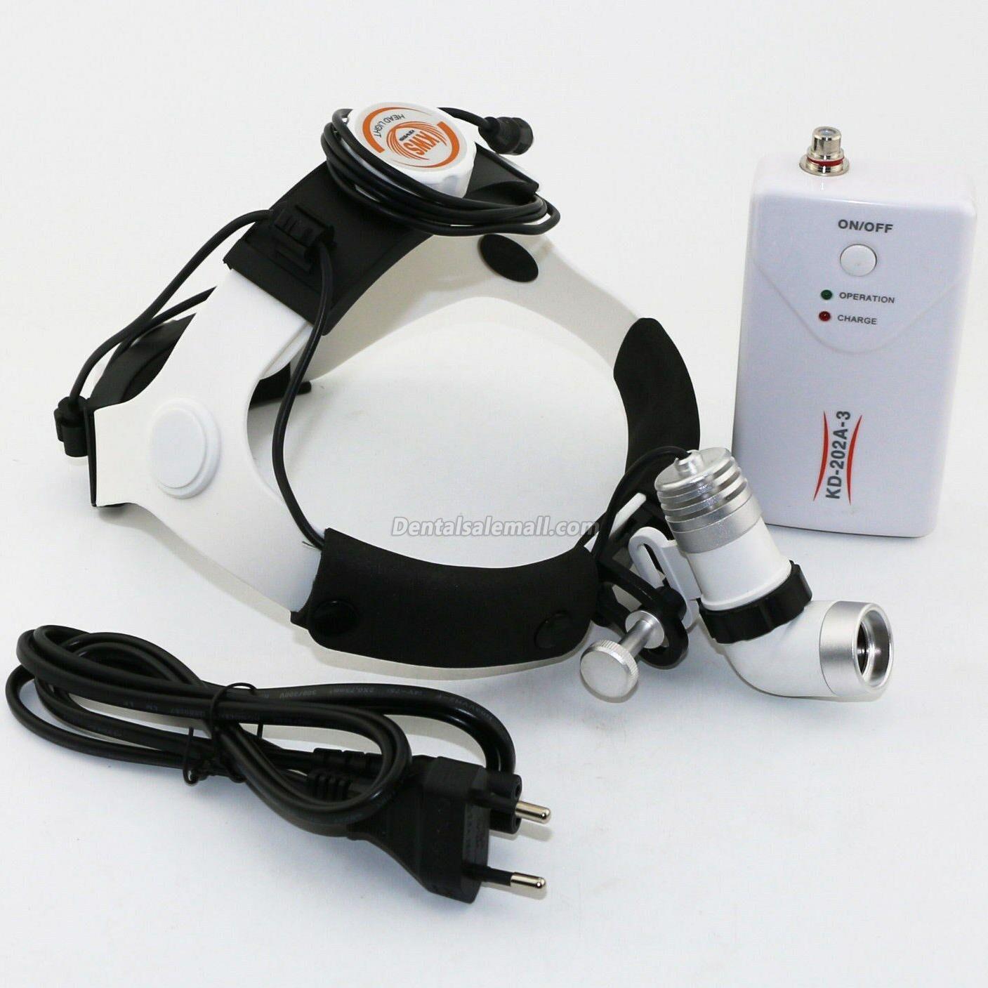 KWS Professional Dental Surgical Headlight Medical Headlamp AC/DC 3W LED KD-202a-3 image 2