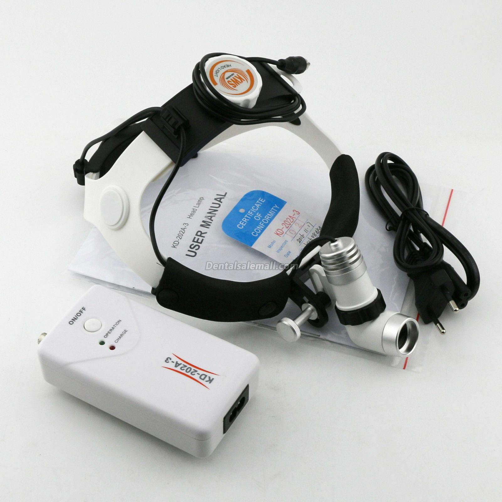 KWS Professional Dental Surgical Headlight Medical Headlamp AC/DC 3W LED KD-202a-3 image 10