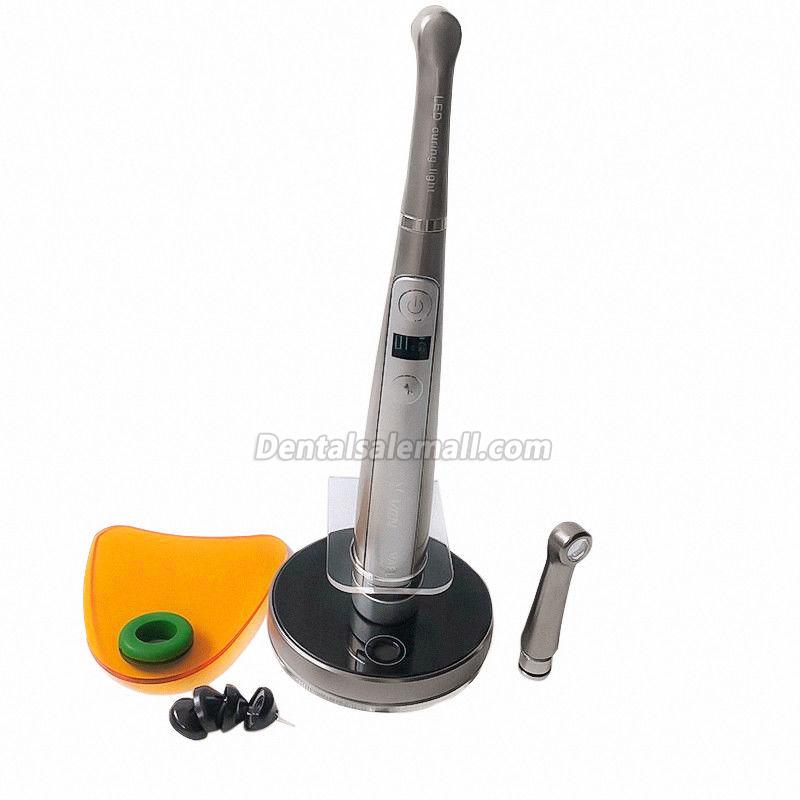 Vrn VAFU Professional Dental Wireless LED Curing Light Lamp 3200mW with Caries Detector & Light Curing Meter image 5