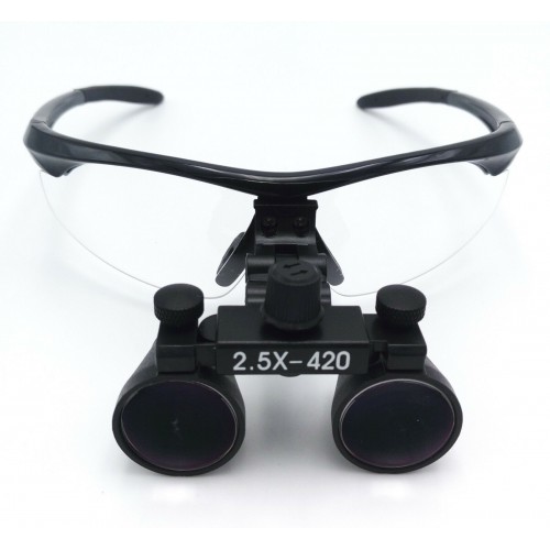 Professional Dental Surgical Medical Binocular Loupes 2.5X420mm Optical Glass DY-101 image 1