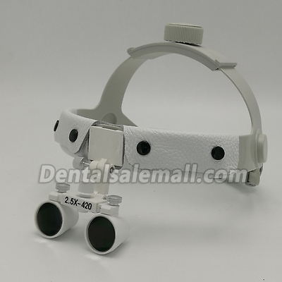 2.5X420mm Professional Dental Surgical Medical Binocular Headband Loupes DY-107 image 2
