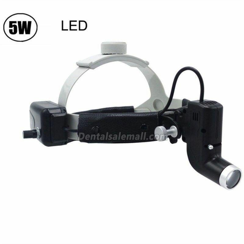 5W Surgical Professional Dental LED Headlight Medical Headband Light Lamp image 2