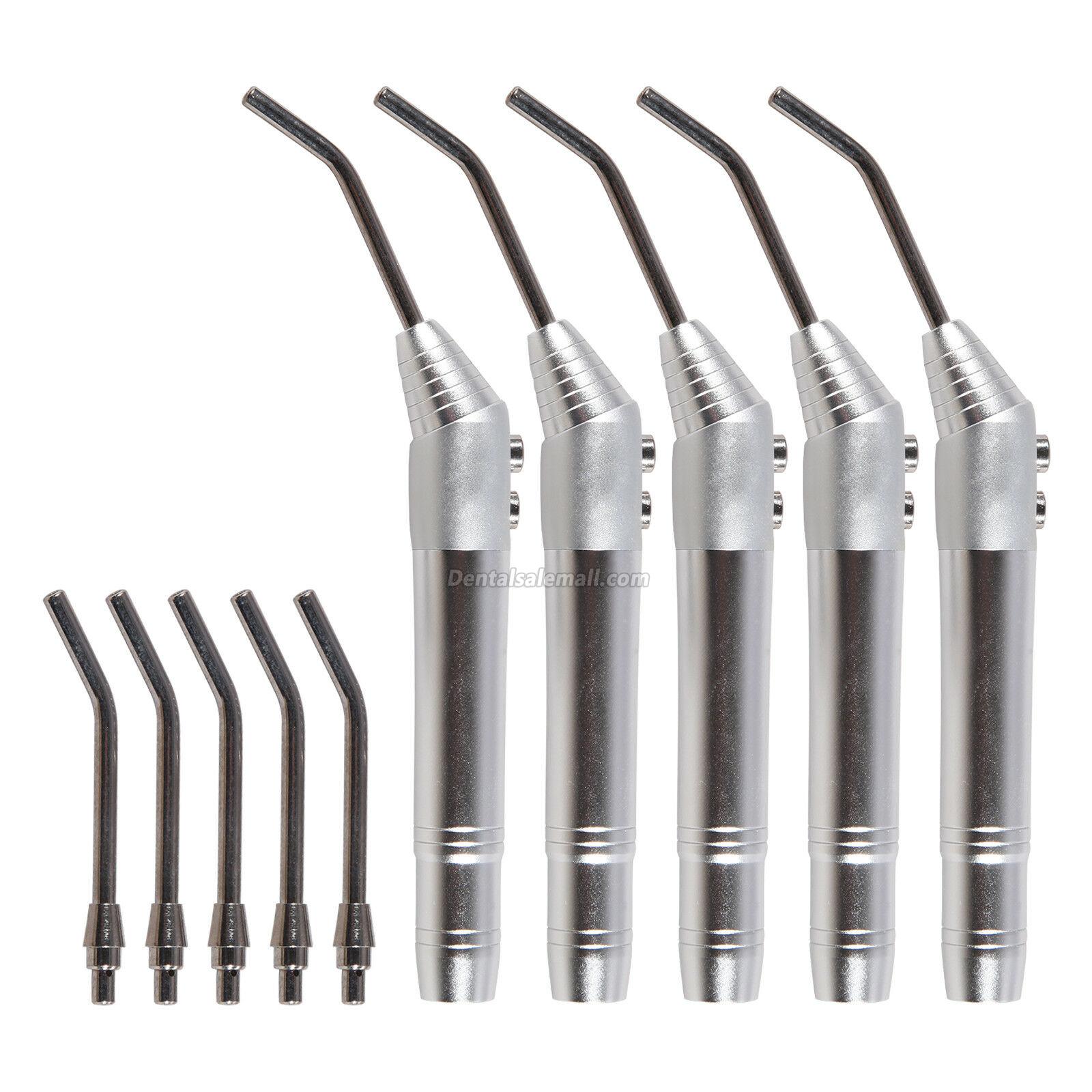 5-Piece Dental Air Water Spray Triple Syringe 3 Way Handpiece Nozzles Tips image 2