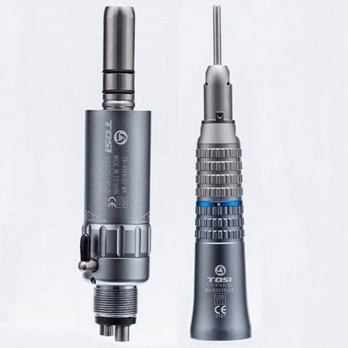 TOSI Dental Low-Speed Straight Nose Handpiece with Air Motor 2/4-Hole image 1