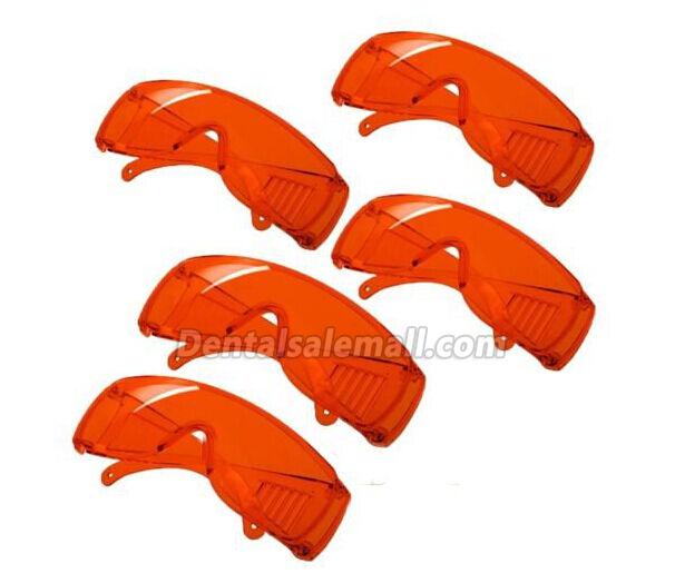 5-Piece Dental Protection Protective Goggles Glasses Lab Eye Curing Light Whitening image 2