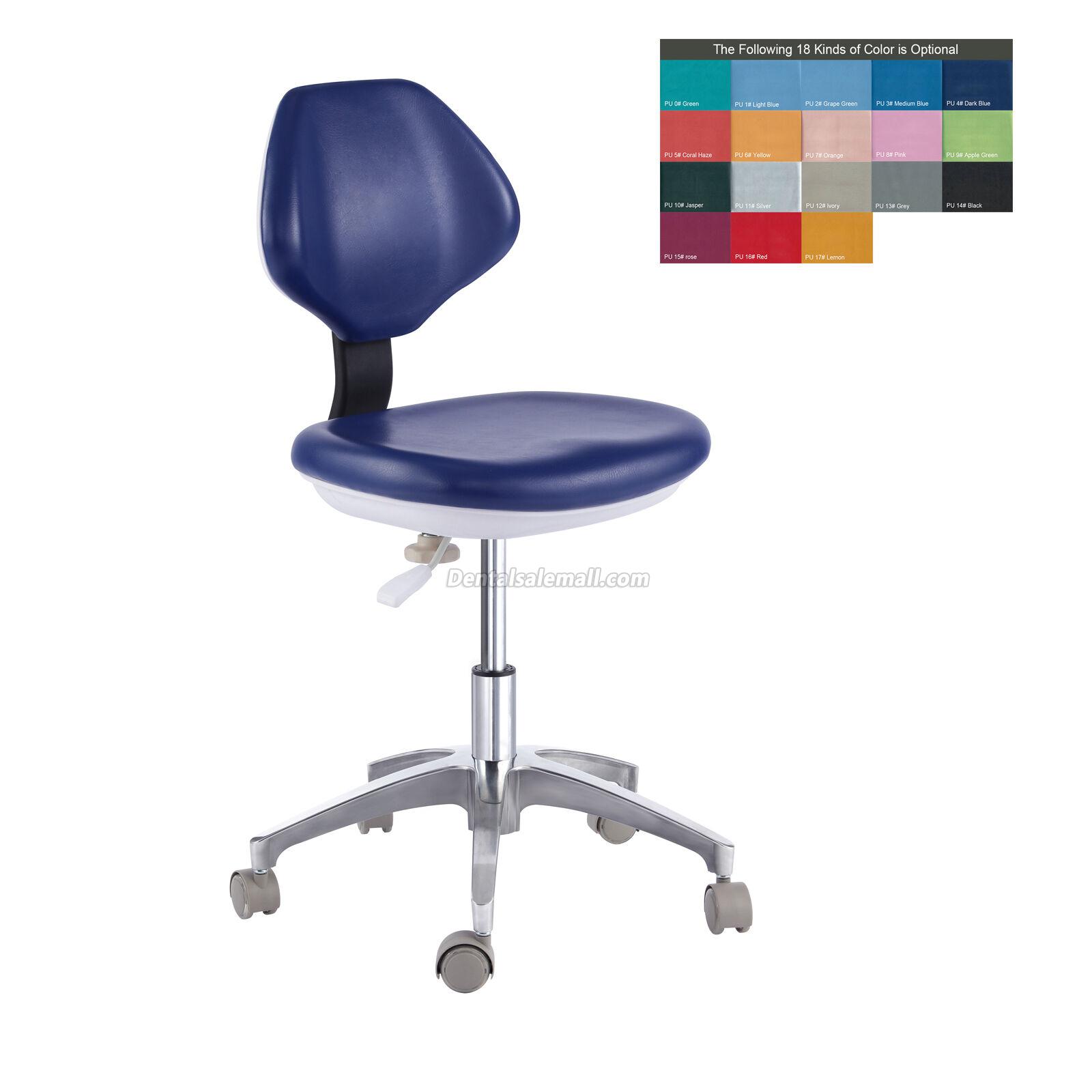 PU Leather Dentist's Chair Doctor's Stool Mobile Chair QY90G image 3