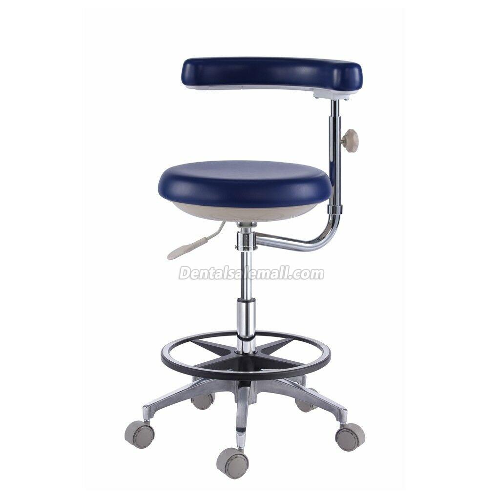 PU Leather Professional Dental Doctor Dentist Assistant Nurse Stool Chair QY500(N)18 Colors image 5