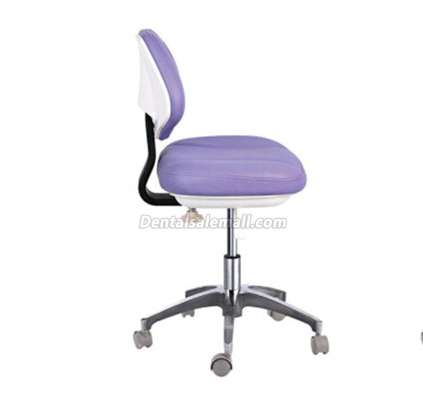 Microfiber Leather Medical Dentist's Chair Doctor's Stool Mobile Chair image 4