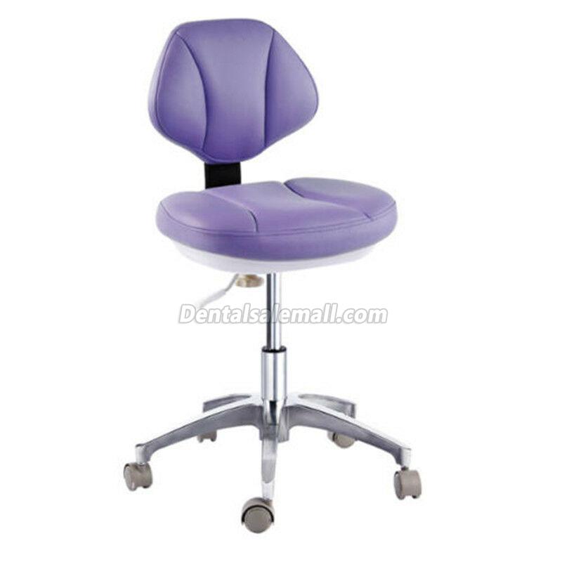 Microfiber Leather Medical Dentist's Chair Doctor's Stool Mobile Chair image 6