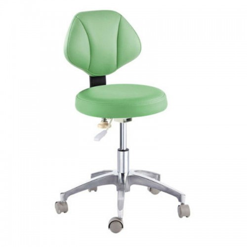 Microfiber Leather Medical Professional Dental Doctor's Chair Stool Adjustable Mobile Chair image 1