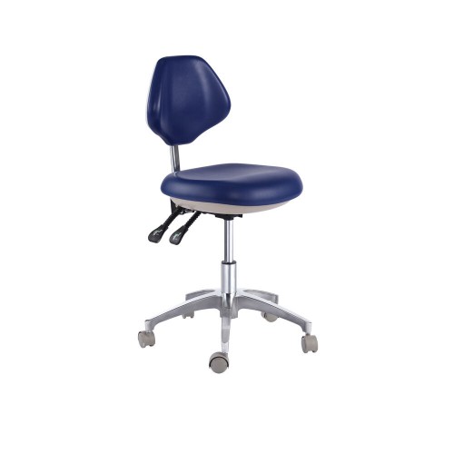 Adjustable PU Leather Medical Professional Dental Mobile Chair Doctor's Stools Office Stool image 1
