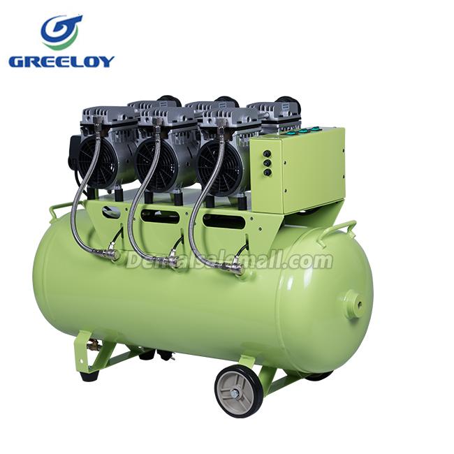 GREELOY GA-63 2.5HP 90L Professional Dental Air Compressor with Check Valve image 3