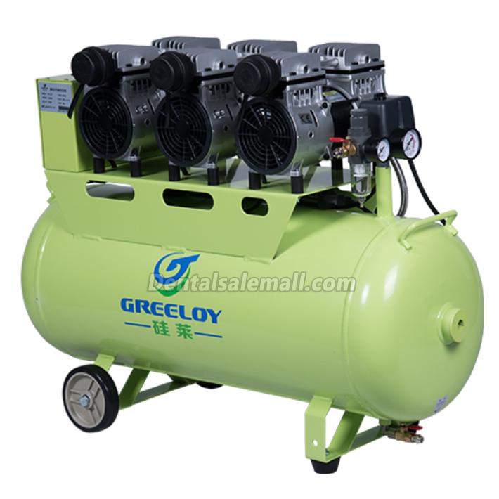 GREELOY GA-63 2.5HP 90L Professional Dental Air Compressor with Check Valve image 2
