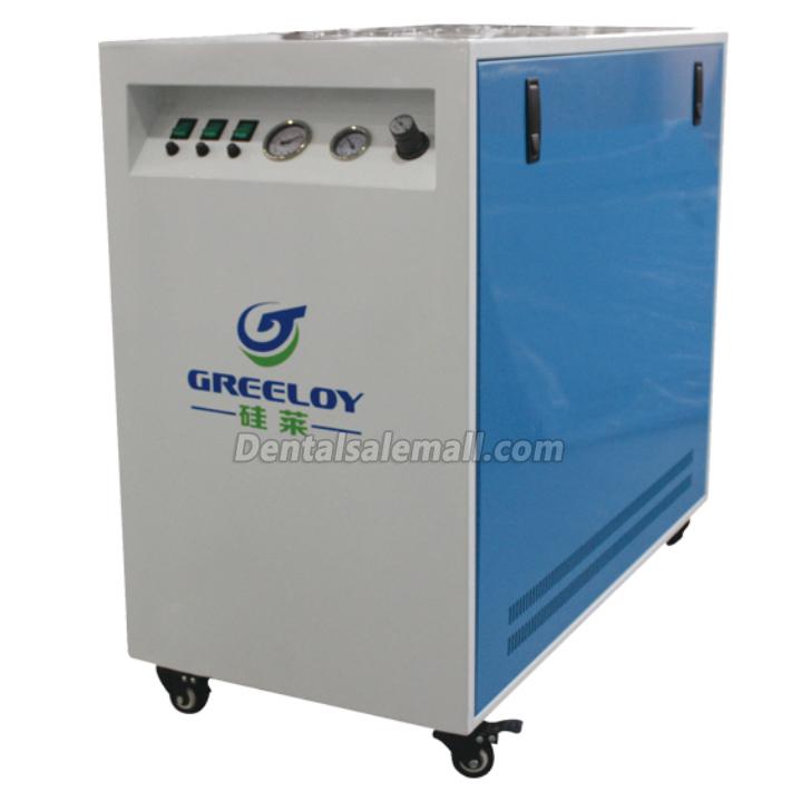 GREELOY GA-63XY 90L Professional Dental Air Compressor with Dryer and Silent Cabinet image 2
