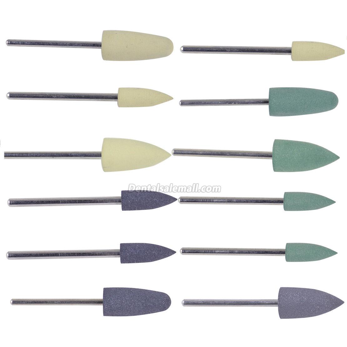 Dental Diamond Burs Polishing Resin Base Hidden Denture HP-0412, 5-Set Pack image 5