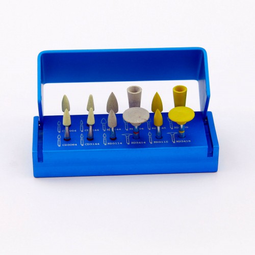 Diamond Polishing Set for Zirconia Professional Dental Clinic Low-Speed Contra-Angle RA3112 image 1