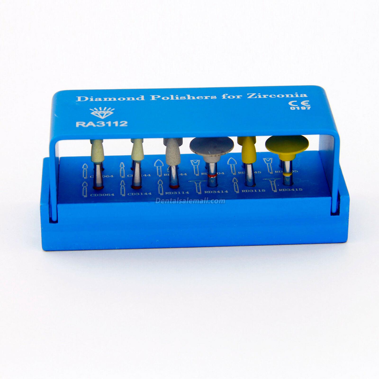 Diamond Polishing Set for Zirconia Professional Dental Clinic Low-Speed Contra-Angle RA3112 image 4