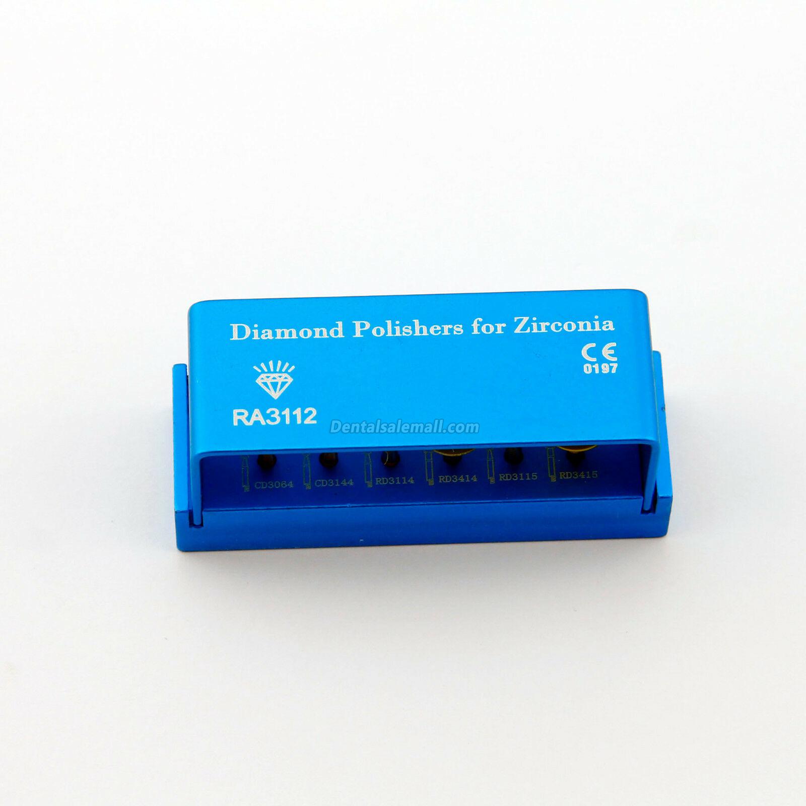 Diamond Polishing Set for Zirconia Professional Dental Clinic Low-Speed Contra-Angle RA3112 image 6