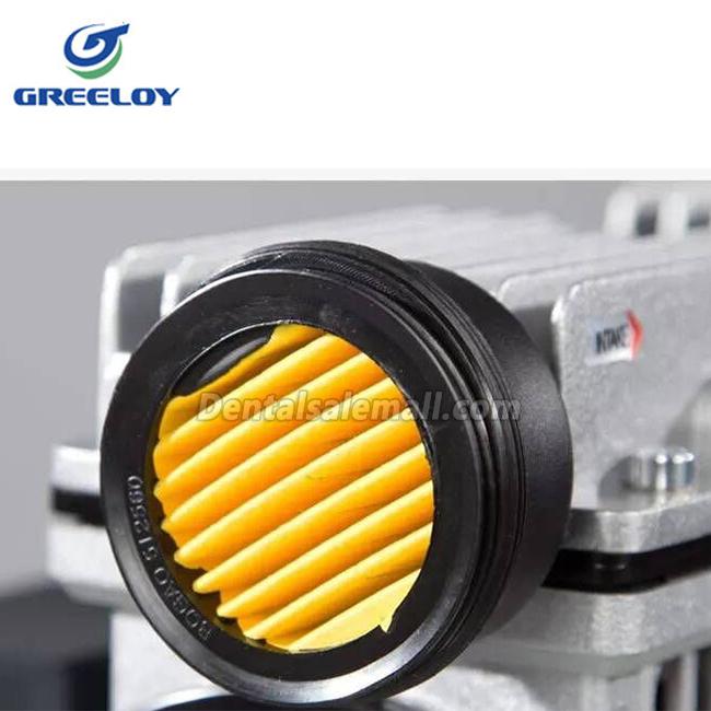 GREELOY® Professional Dental Oilless Air Compressor GA-61 One by One image 6