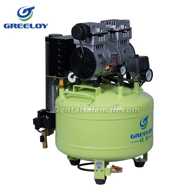 GREELOY® GA-81Y Professional Dental Oilless Air Compressor with Dryer image 3