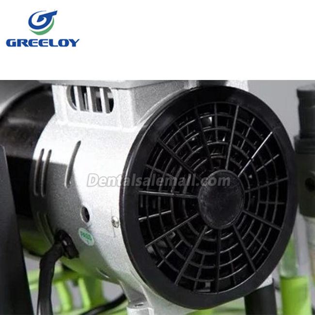 GREELOY® Professional Dental Oilless Air Compressor GA-61 One by One image 7