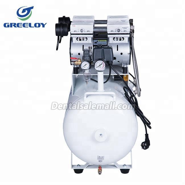 GREELOY® GA-82 Professional Dental Oilless Air Compressor Double Motor image 6