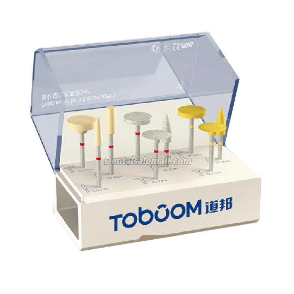 Toboom Dental High Gloss Polishing Kit for Zirconia HP0109D 9-Piece/1Kit image 2