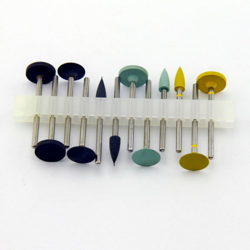 Toboom Professional Dental Silicone Diamond Polisher for Precious Metal Alloy HP0512 image 1