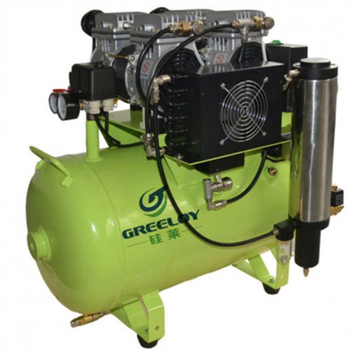 GREELOY® GA-82Y Oil Free Oilless Air Compressor with Dryer for Professional Dental Chair Unit image 1