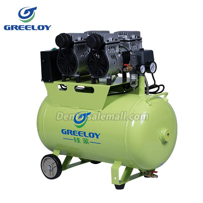 GREELOY GA-62 1.5HP 60L Professional Dental Air Compressor with Check Valve image 2