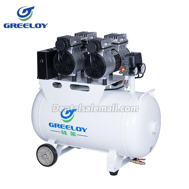 GREELOY GA-62 1.5HP 60L Professional Dental Air Compressor with Check Valve image 4
