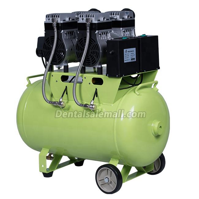 GREELOY® GA-82X Professional Dental Oilless Air Compressor Oil Free with Silent Cabinet image 5