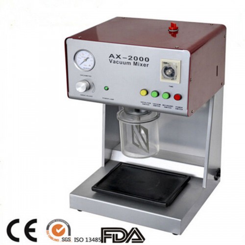 AX-2000B Professional Dental Lab Vacuum Mixer Vacuum Mixing Machine image 1