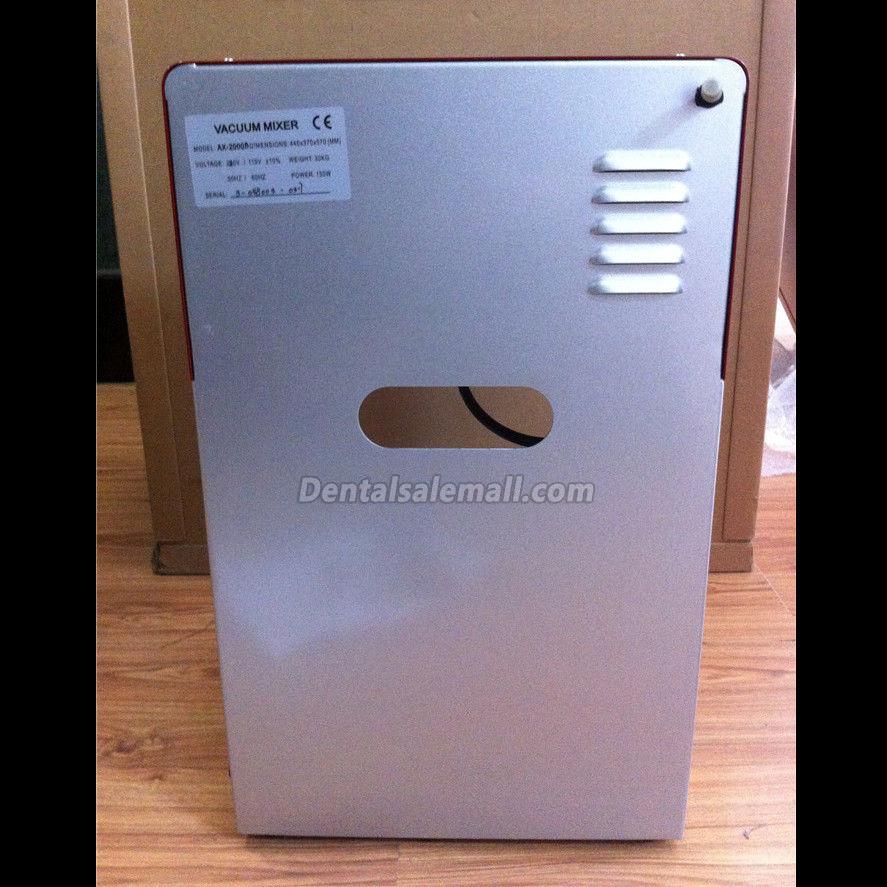 AX-2000B Professional Dental Lab Vacuum Mixer Vacuum Mixing Machine image 9