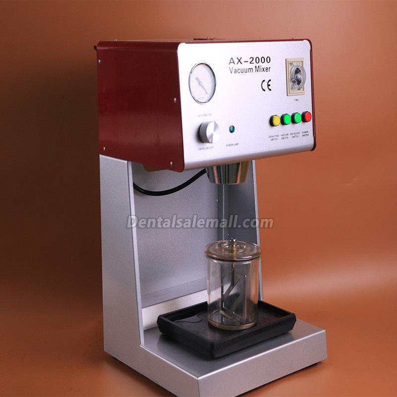 AX-2000B Professional Dental Lab Vacuum Mixer Vacuum Mixing Machine image 11