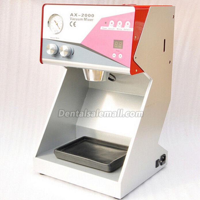 AX-2000C Professional Dental Vacuum Mixer Lab Equipment with Built-in Pump image 5