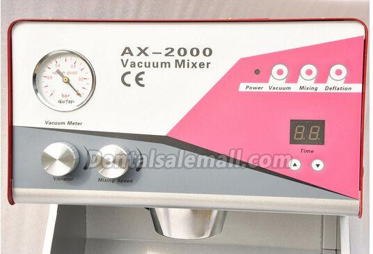 AX-2000C Professional Dental Vacuum Mixer Lab Equipment with Built-in Pump image 7