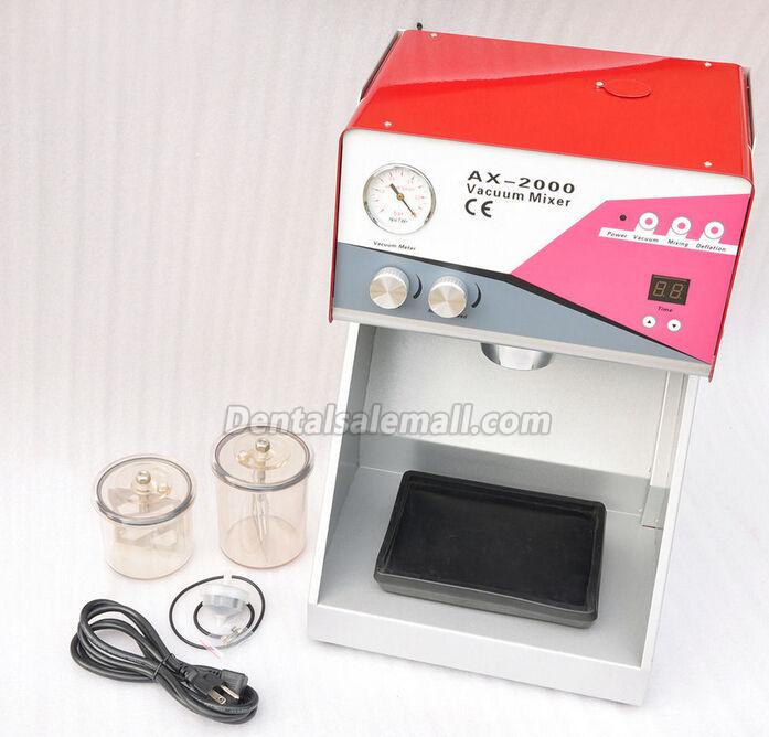 AX-2000C Professional Dental Vacuum Mixer Lab Equipment with Built-in Pump image 9