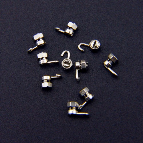 40-Piece/2Kit Dental Orthodontic Activity Crimpable Hook Arch Wire Stop Lock Left & Right image 1
