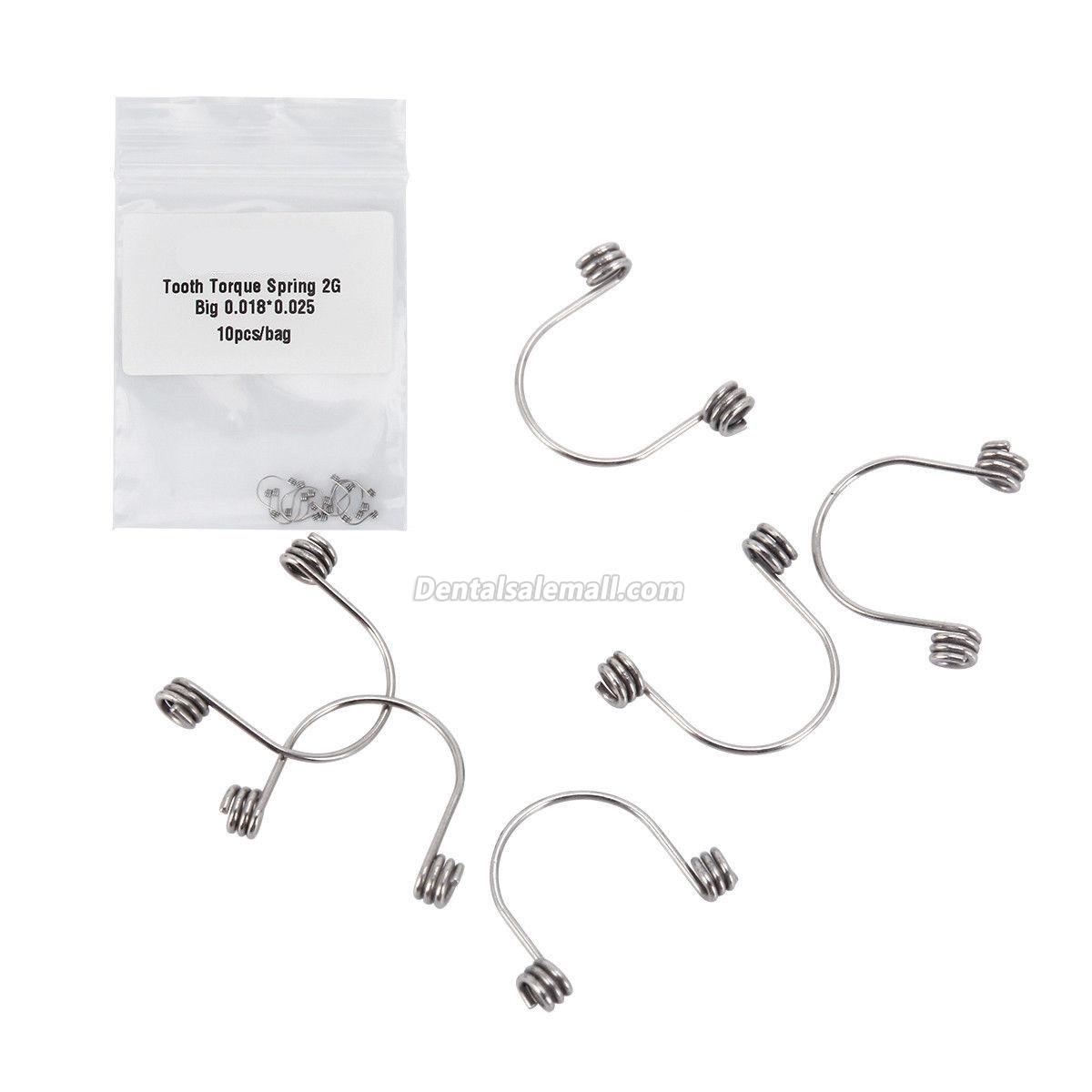 10-Pack Dental Orthodontic Big Middle S Anterior Teeth Torque Rectangular Spring image 7