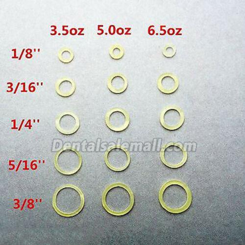 1,000-Piece Dental Orthodontic Rubber Bands Ortho Elastics Latex Braces 15 Sizes image 3